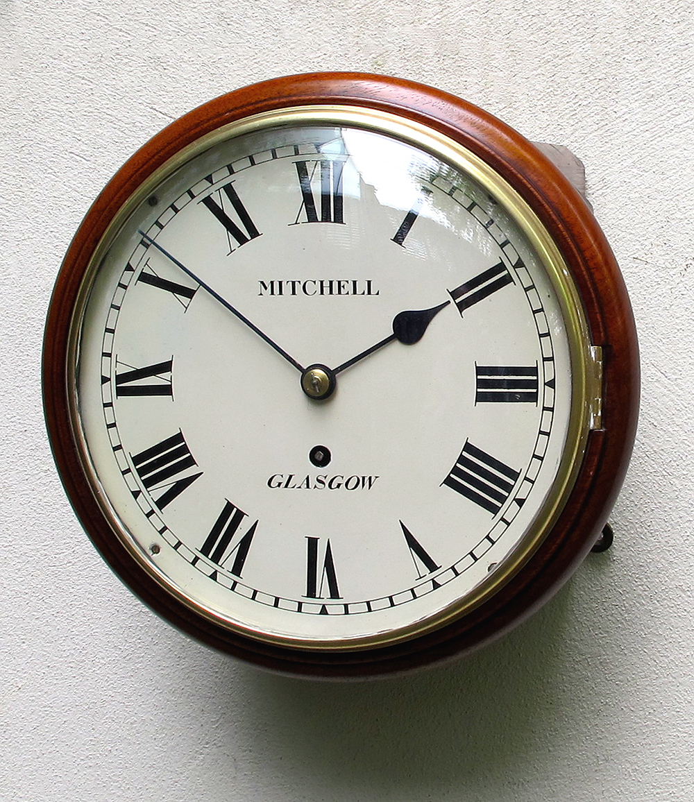 Edward Burd Clocks Sold Mitchell Glasgow c.1870 Stock No. 3285